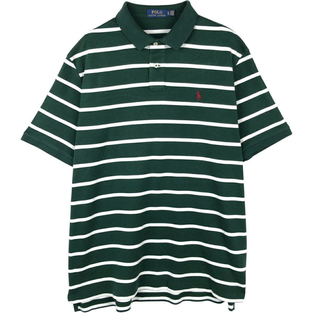 Ralph Lauren/ラルフローレン POLO RALPH LAUREN 半袖 ボーダー ポロシャツ