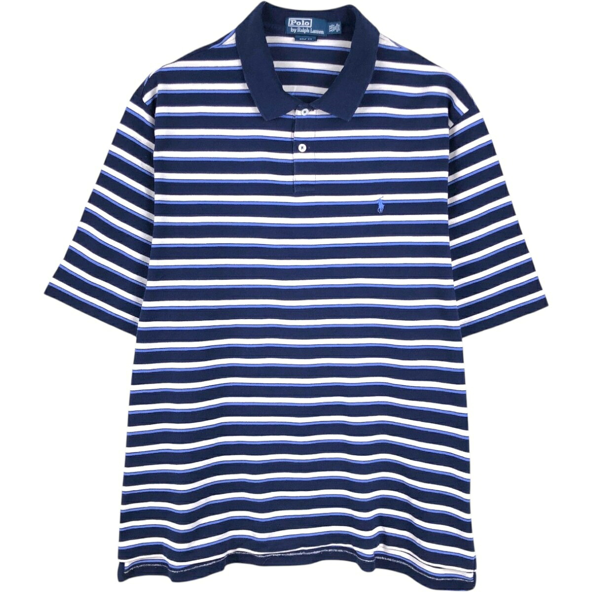 Ralph Lauren/ラルフローレン POLO by Ralph Lauren GOLF FIT 半袖 ボーダー ポロシャツ
