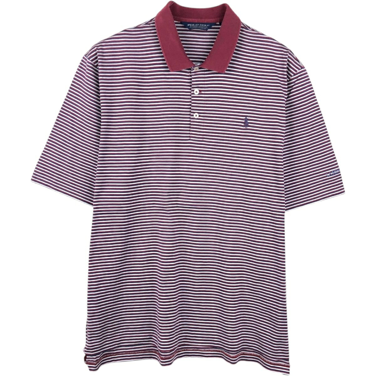 Ralph Lauren/ラルフローレン POLO by Ralph Lauren GOLF FIT 半袖 ボーダー ポロシャツ