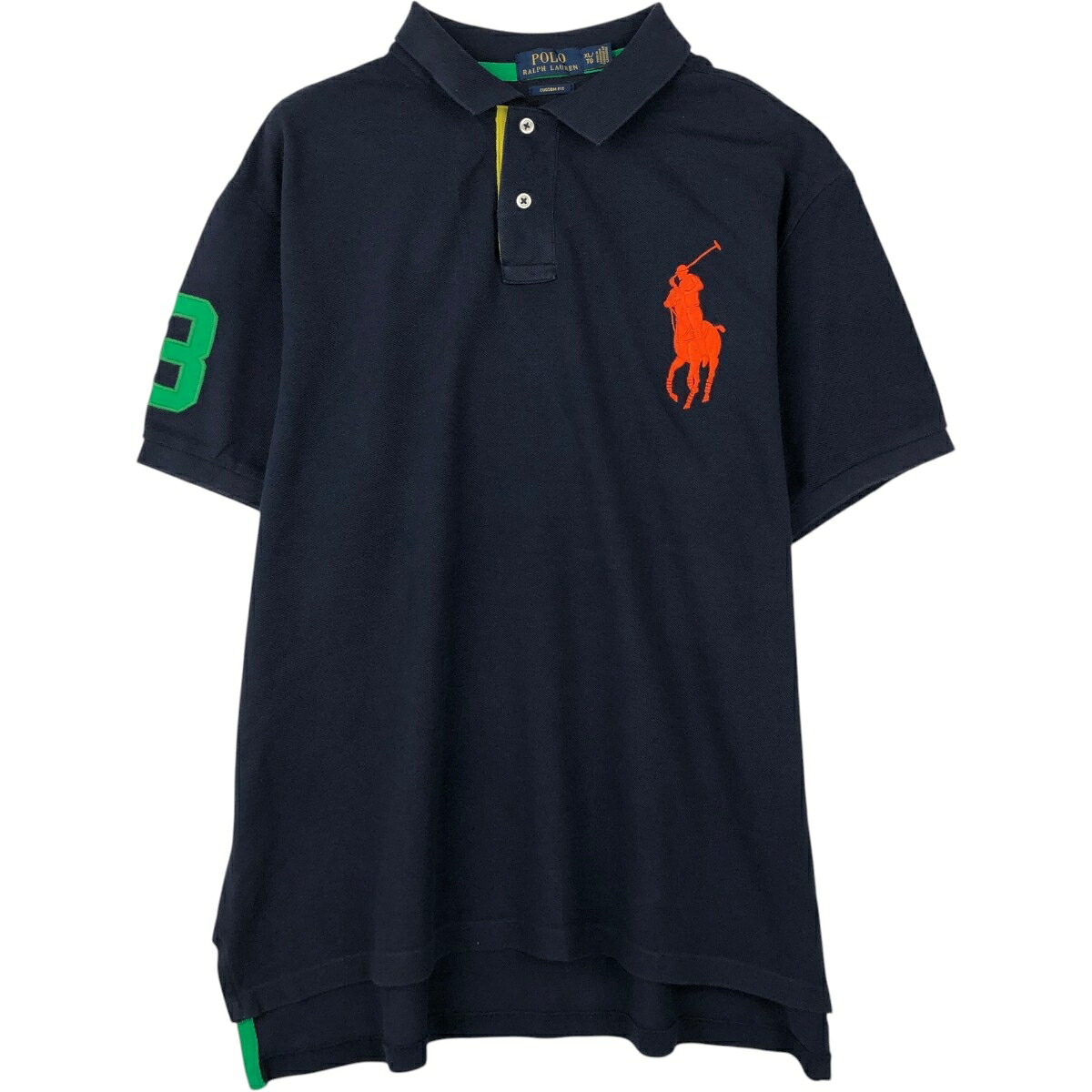 Ralph Lauren/ラルフローレン POLO RALPH LAUREN CUSTOM FIT 半袖 ポロシャツ