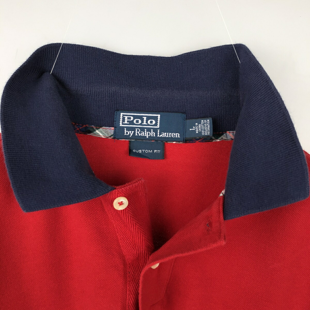 古着 ラルフローレン Ralph Lauren POLO by Ralph Lauren CUSTOM FIT ビッグポニー 半袖 ポロシャツ メンズL相当 /eaa667542 【中古】 【260830】