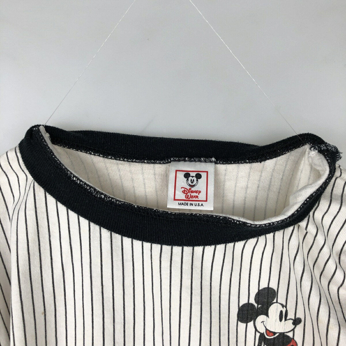 DISNEY ディズニー MICKEY MOUSE ミッキーマウス キャラクタープリントTシャツ