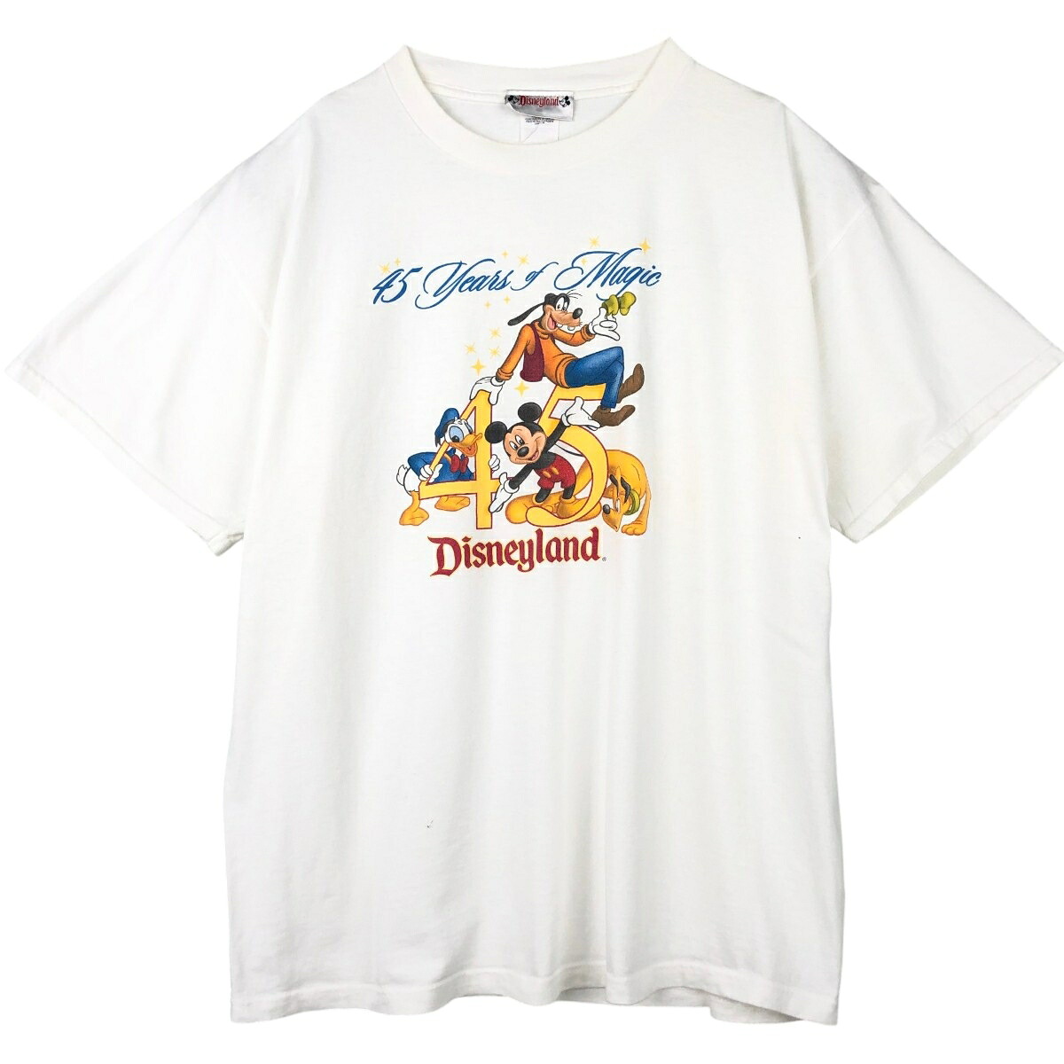 Disneyland DISNEY ディズニー キャラクタープリントTシャツ