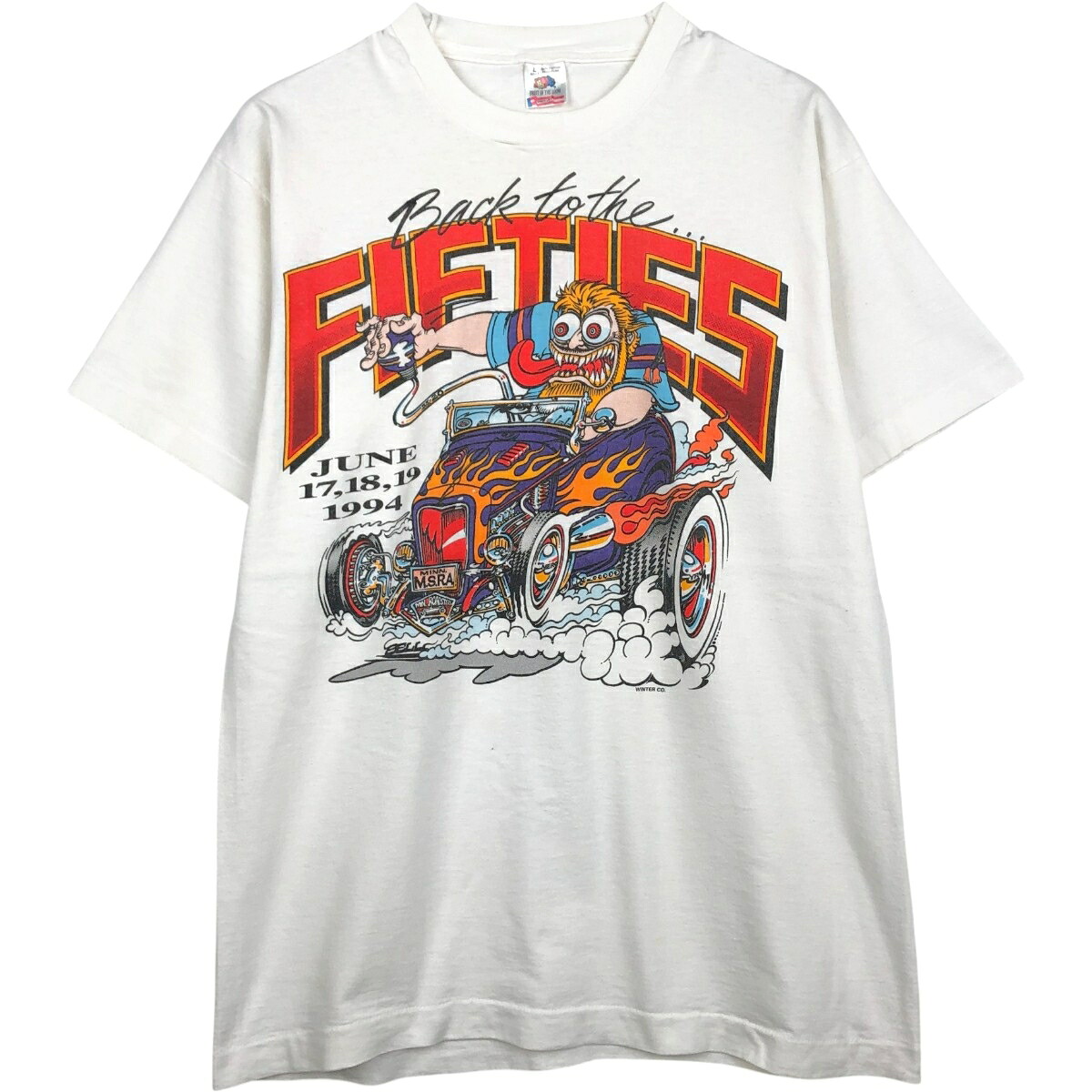 FRUIT OF THE LOOM/フルーツオブザルーム Back to the Fifties バック トゥ ザ フィフティーズ モーターサイクル バイクTシャツ