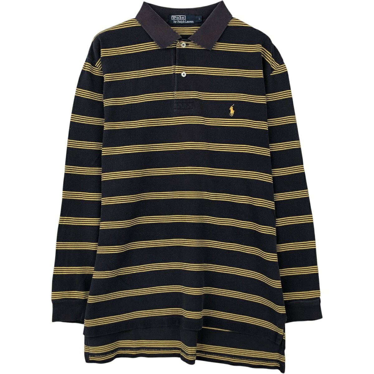 Ralph Lauren/ラルフローレン POLO by Ralph Lauren 長袖 ボーダー ポロシャツ