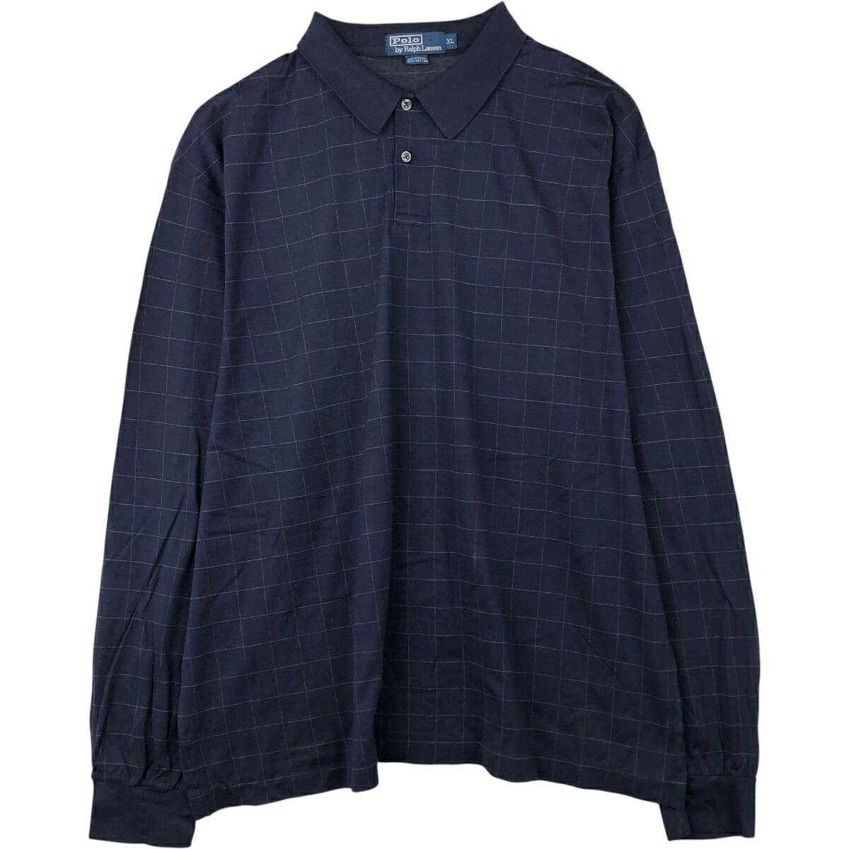 Ralph Lauren/ラルフローレン POLO by Ralph Lauren 長袖 チェック ポロシャツ