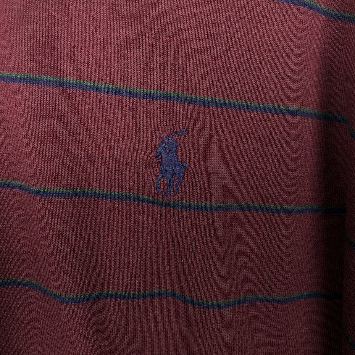Ralph Lauren/ラルフローレン POLO by Ralph Lauren 長袖 ボーダー ポロシャツ