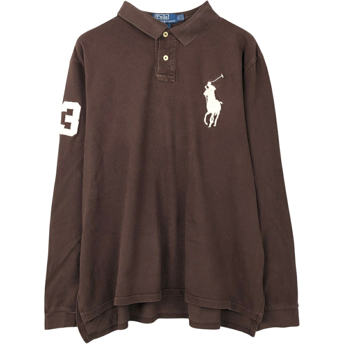 Ralph Lauren/ラルフローレン POLO by Ralph Lauren CUSTOM FIT 長袖 ポロシャツ