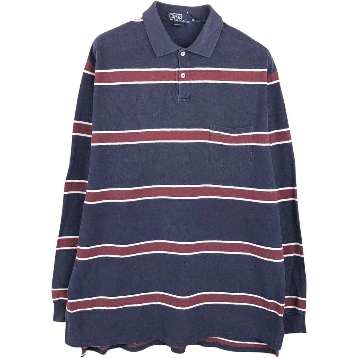 Ralph Lauren/ラルフローレン POLO by Ralph Lauren 長袖 ボーダー ポロシャツ