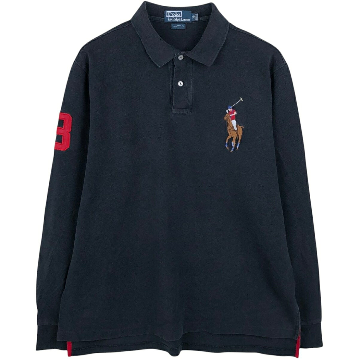 Ralph Lauren/ラルフローレン POLO by Ralph Lauren CUSTOM FIT 長袖 ポロシャツ
