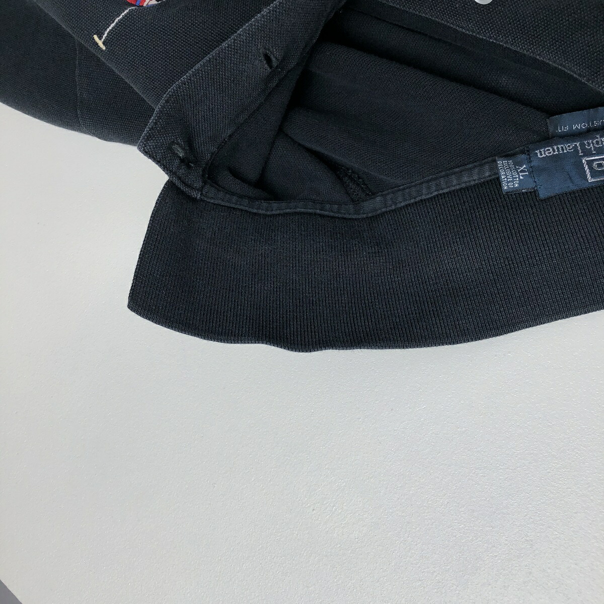 古着 ラルフローレン Ralph Lauren POLO by Ralph Lauren CUSTOM FIT ビッグポニー 長袖 ポロシャツ メンズXL相当 /eaa667630 【中古】 【260822】