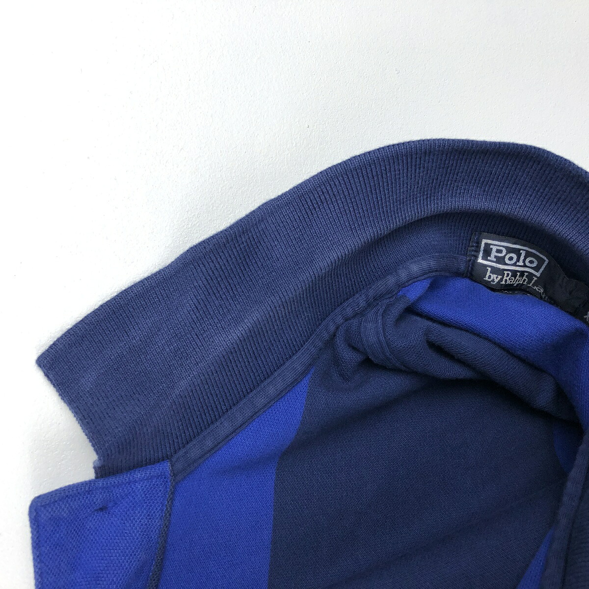 Ralph Lauren/ラルフローレン POLO by Ralph Lauren 長袖 ストライプ ポロシャツ