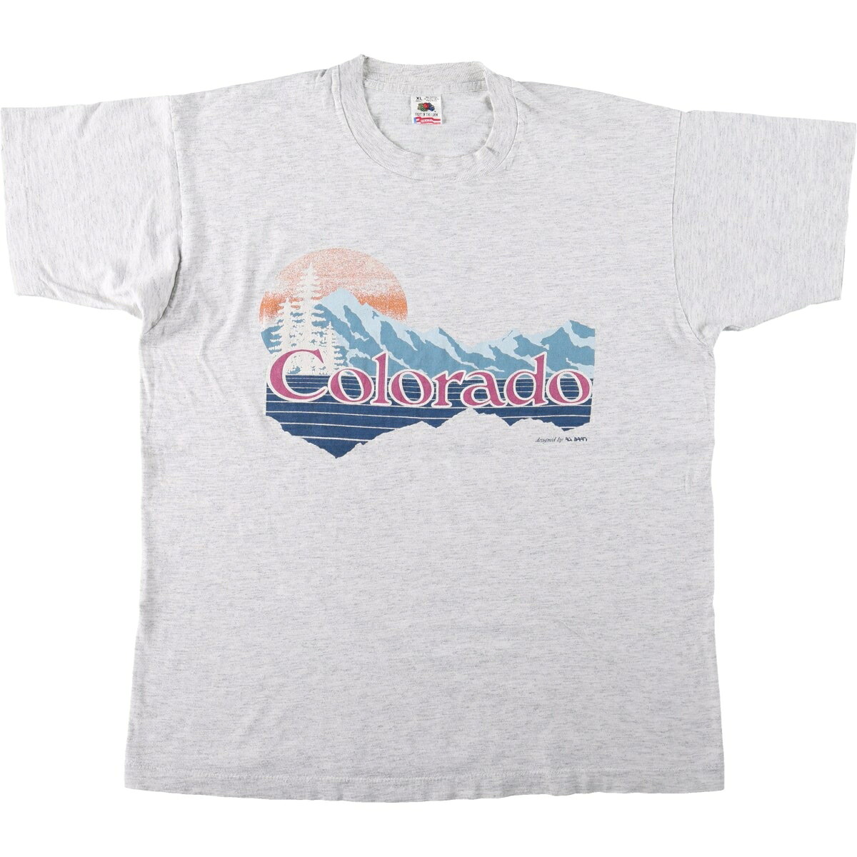 FRUIT OF THE LOOM/フルーツオブザルーム プリントTシャツ