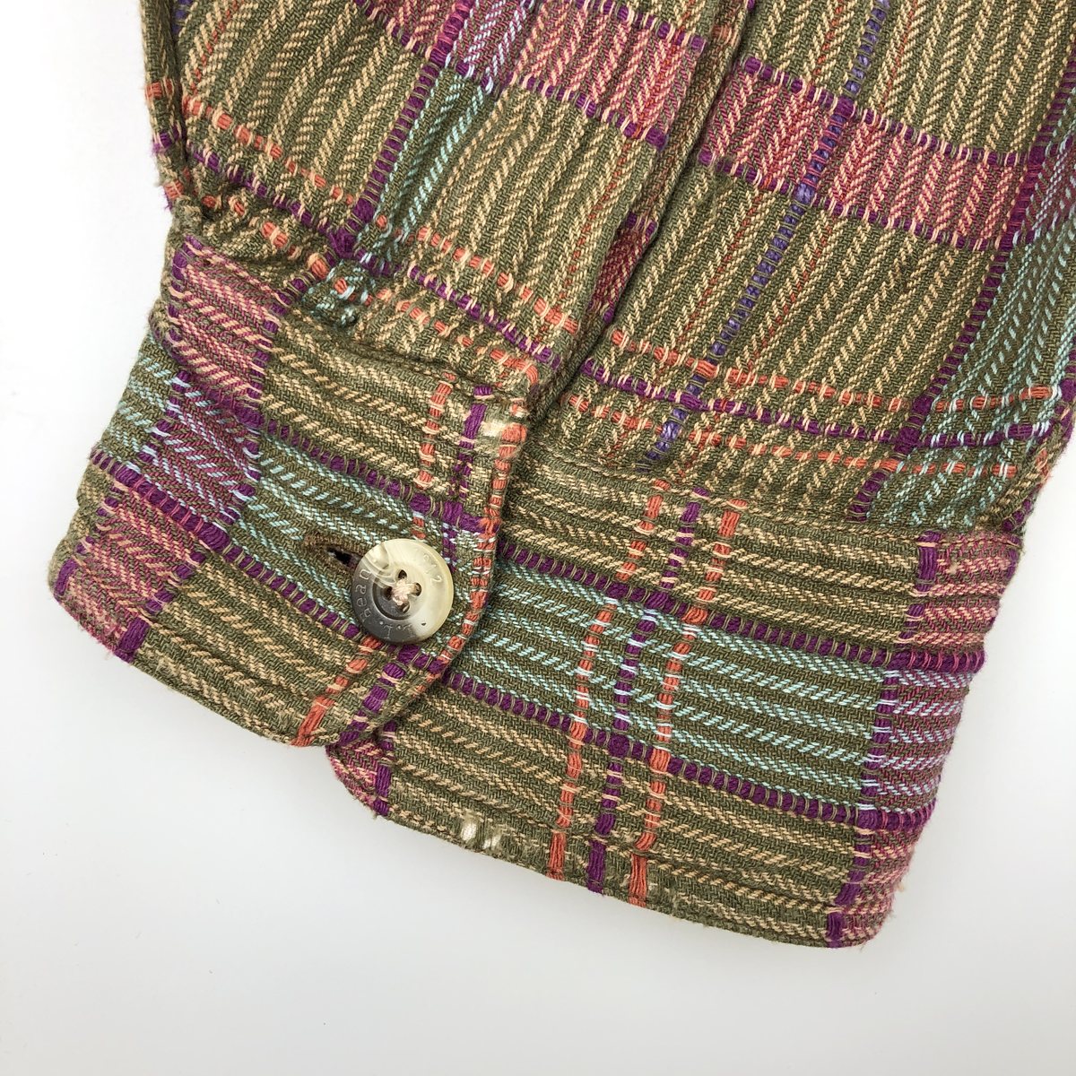 L.L.Bean/エルエルビーン L.L.Bean チェック柄 スタンドカラーシャツ