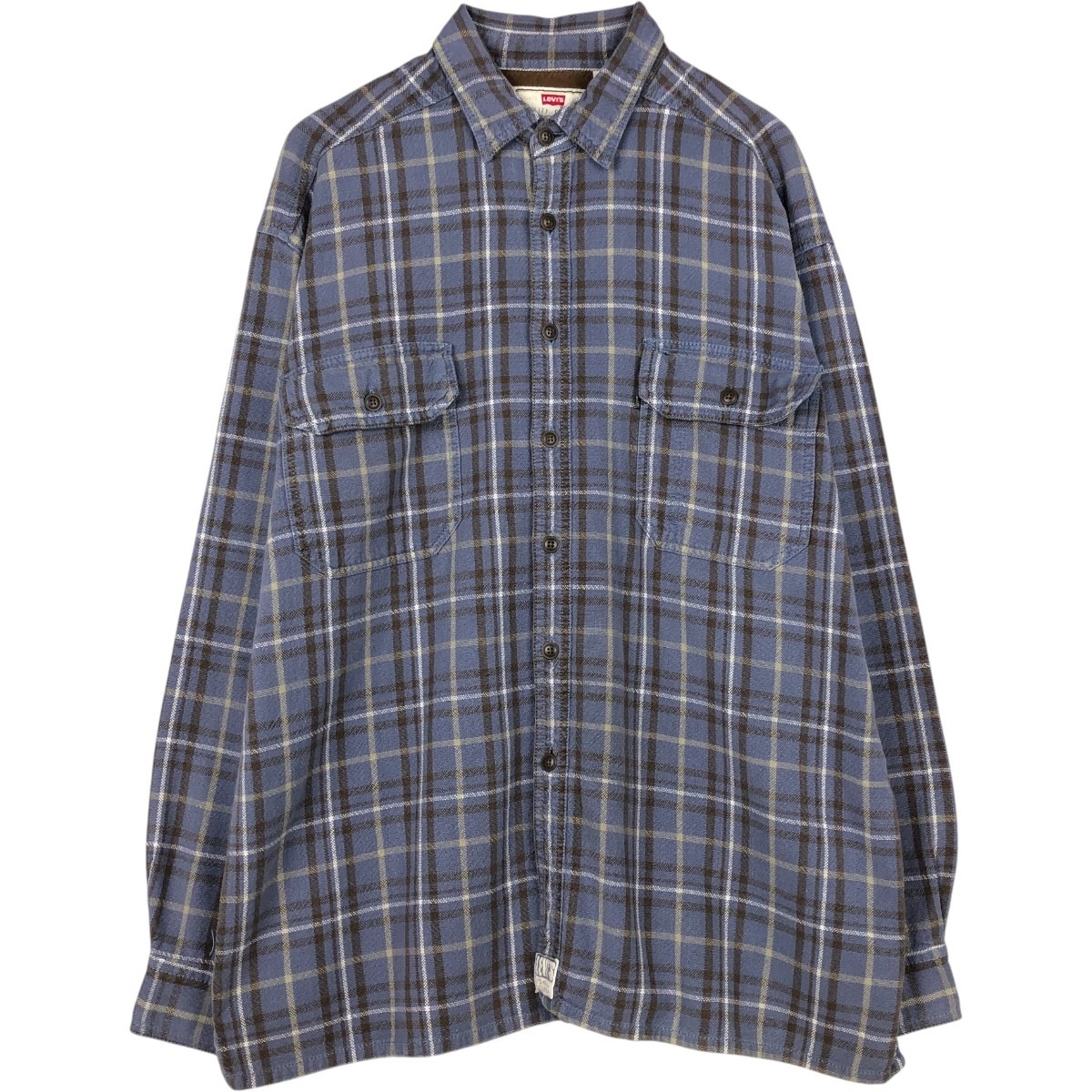 Levi's/リーバイス 60523-4909 長袖 コットンチェックシャツ