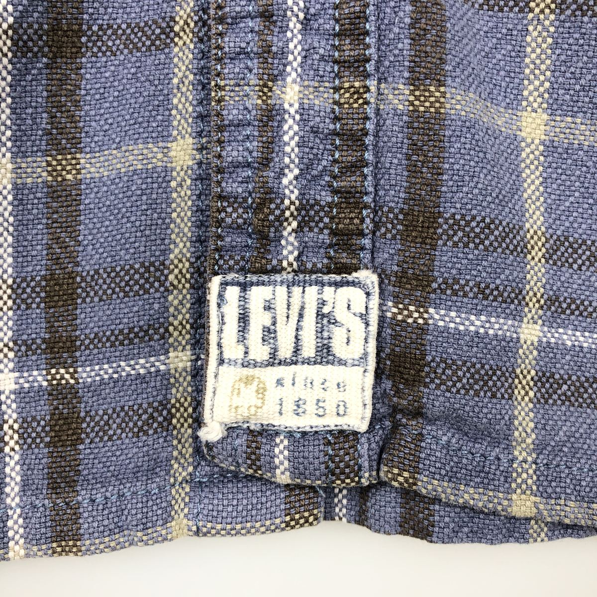Levi's/リーバイス 60523-4909 長袖 コットンチェックシャツ