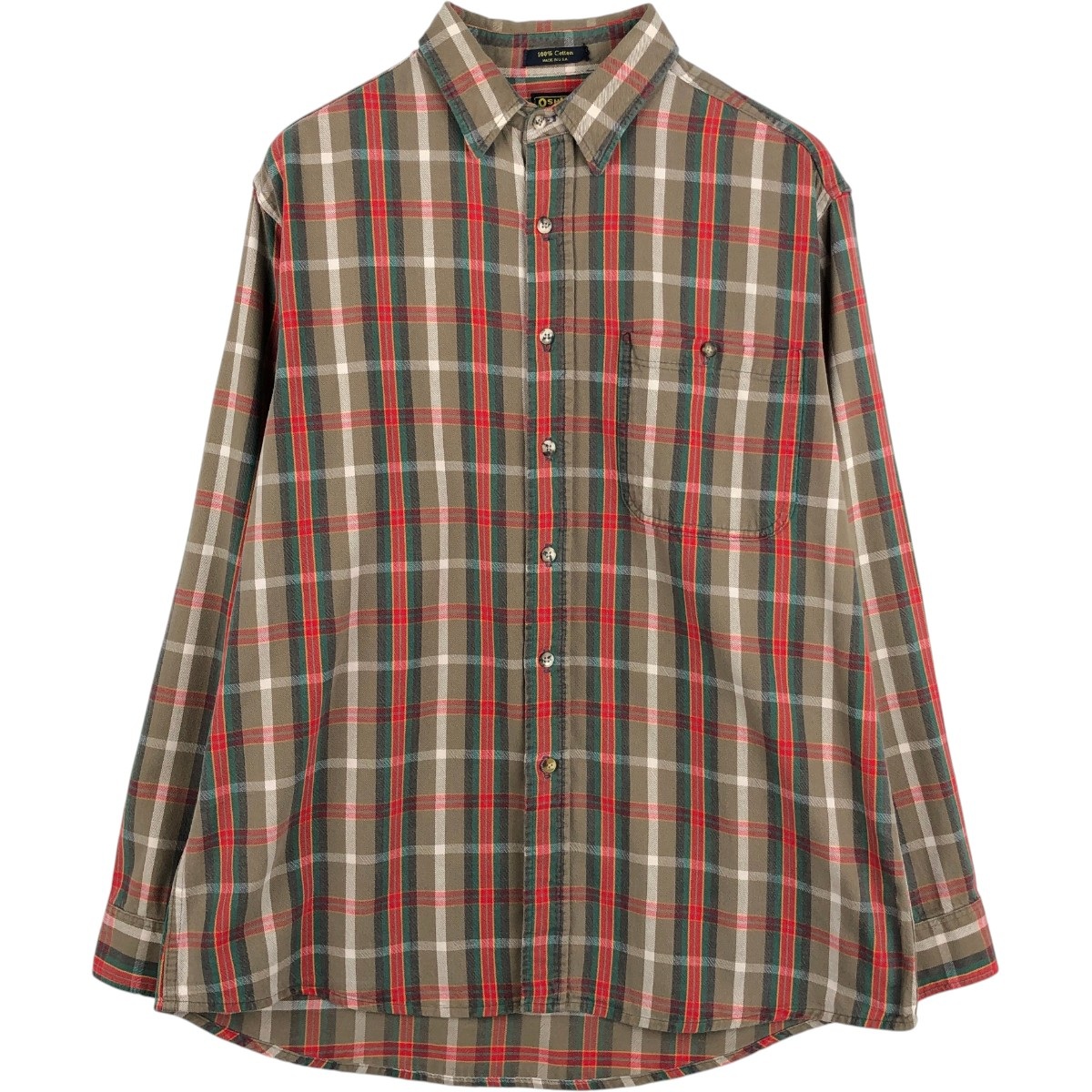 OSHKOSH B'GOSH 長袖 コットンシャツ