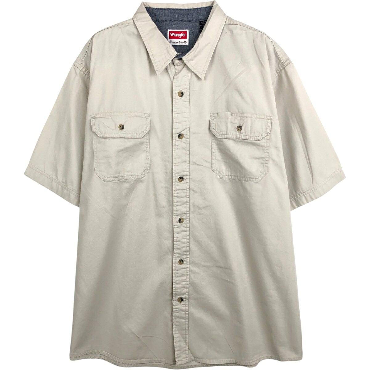 Wrangler/ラングラー 半袖 コットンシャツ
