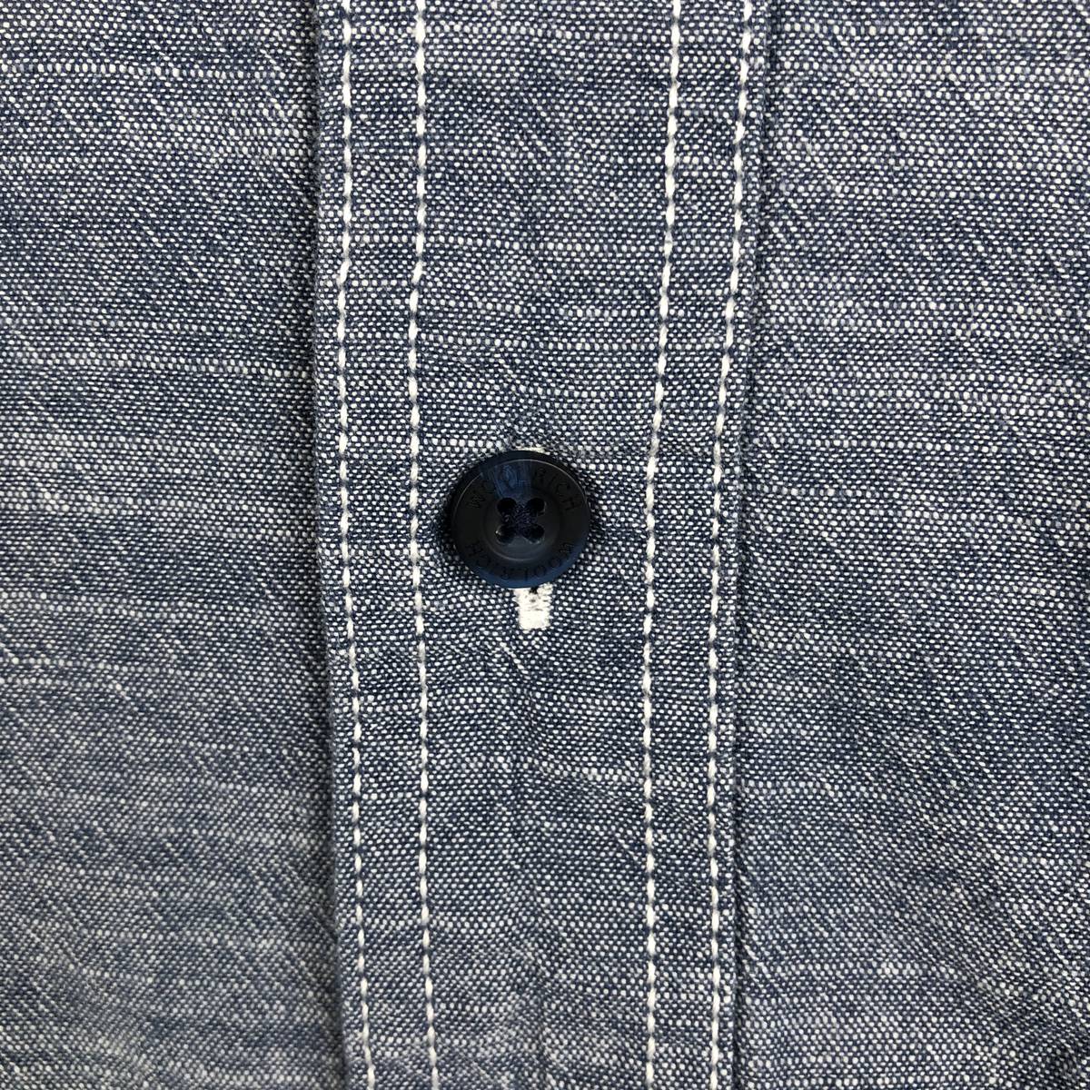 WOOLRICH/ウールリッチ 半袖 シャンブレーシャツ