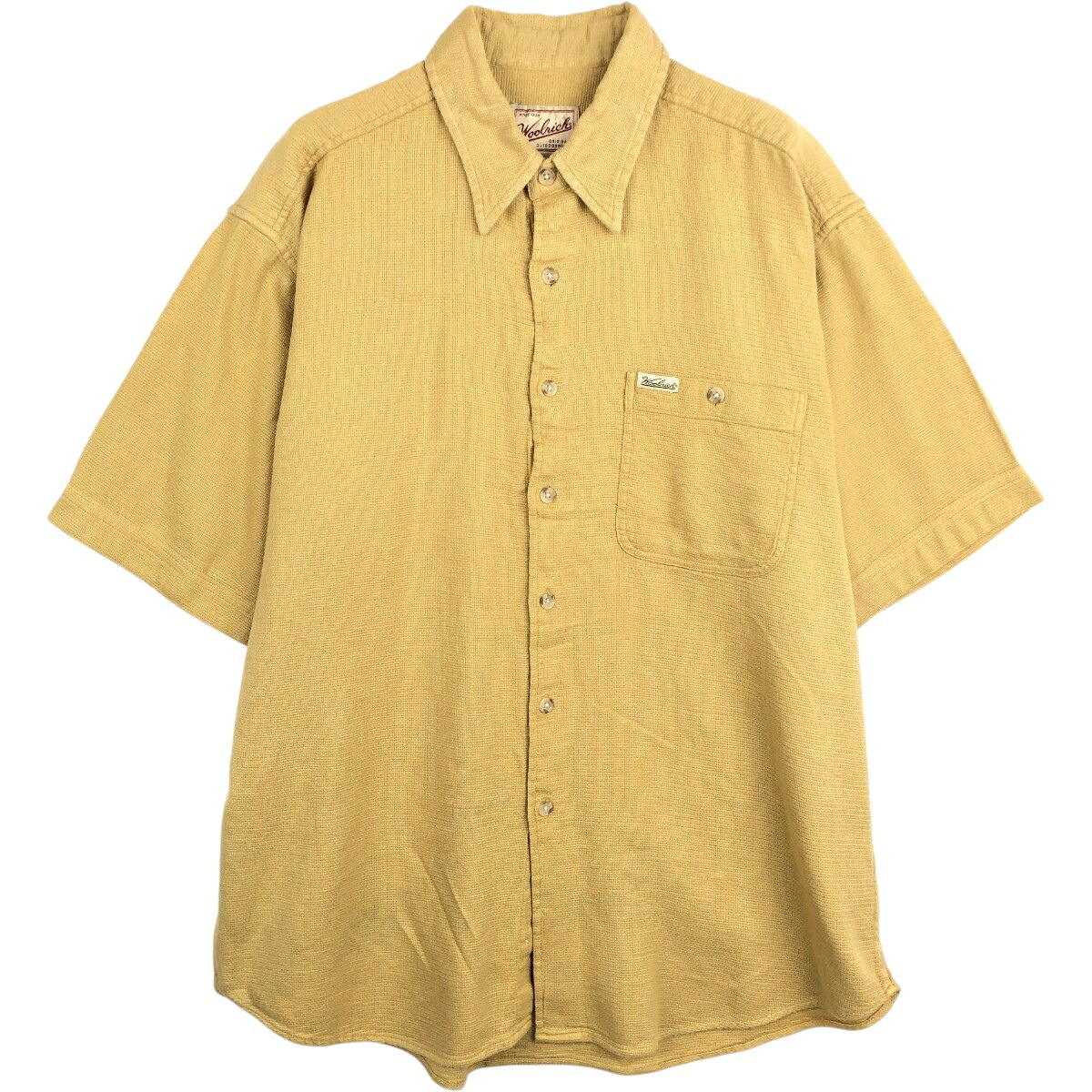 WOOLRICH/ウールリッチ 半袖 コットンシャツ