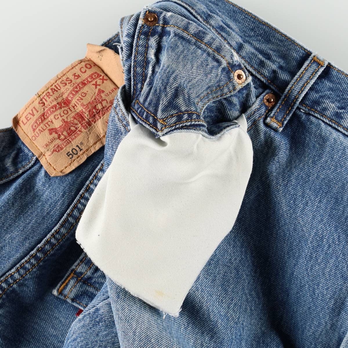 古着 リーバイス Levis 501 ユーロモデル ストレートデニムパンツ メンズw36相当 /eaa668248 【中古】 【260823】