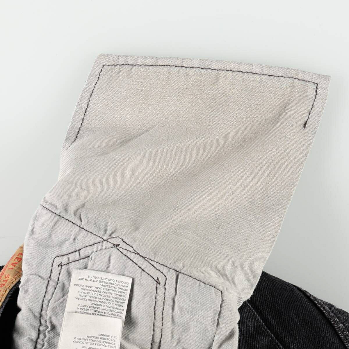 古着 リーバイス Levis 501-0660 ブラックデニム ストレートデニムパンツ メンズw35相当 /eaa668265 【中古】 【260823】