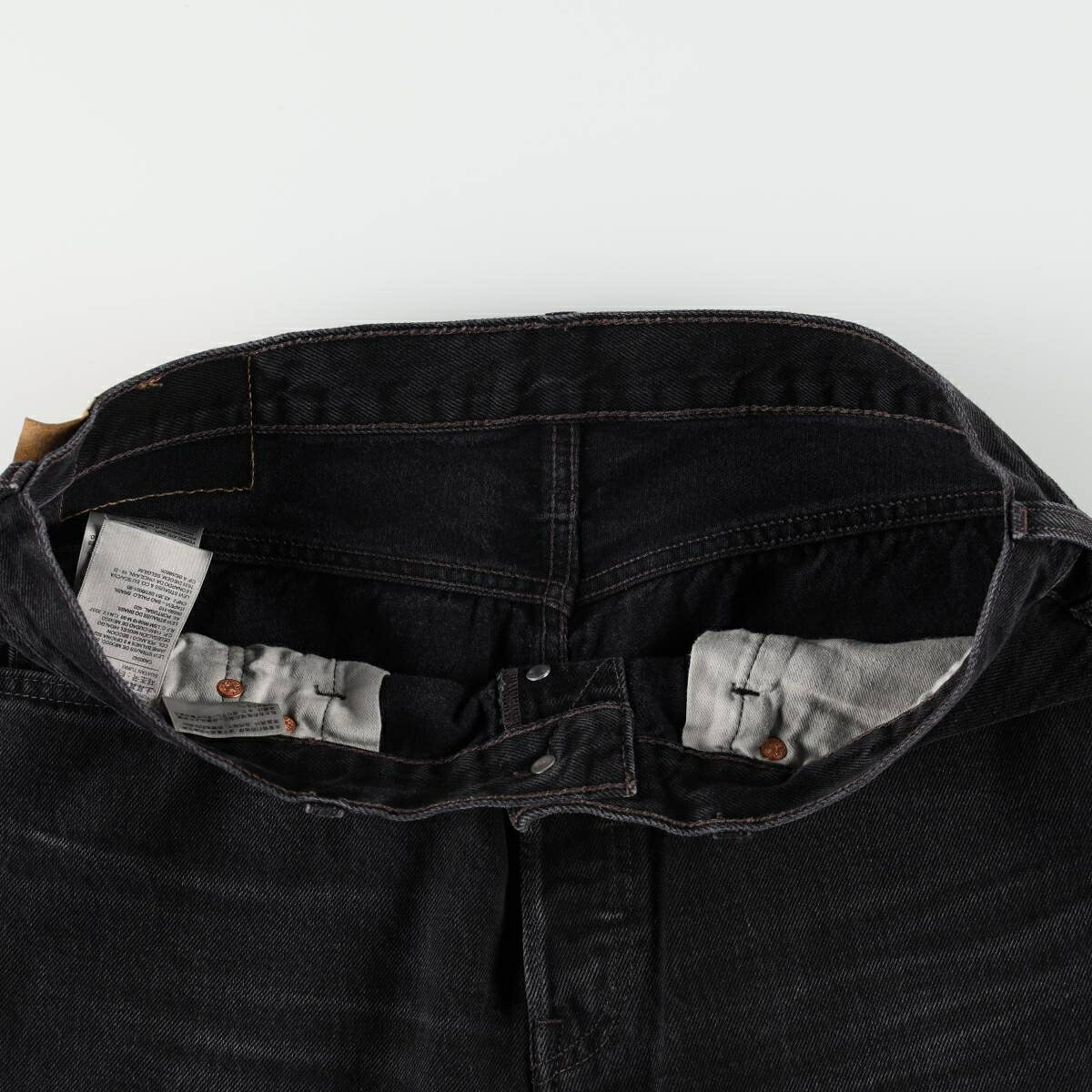 古着 リーバイス Levis 501-0660 ブラックデニム ストレートデニムパンツ メンズw35相当 /eaa668265 【中古】 【260823】
