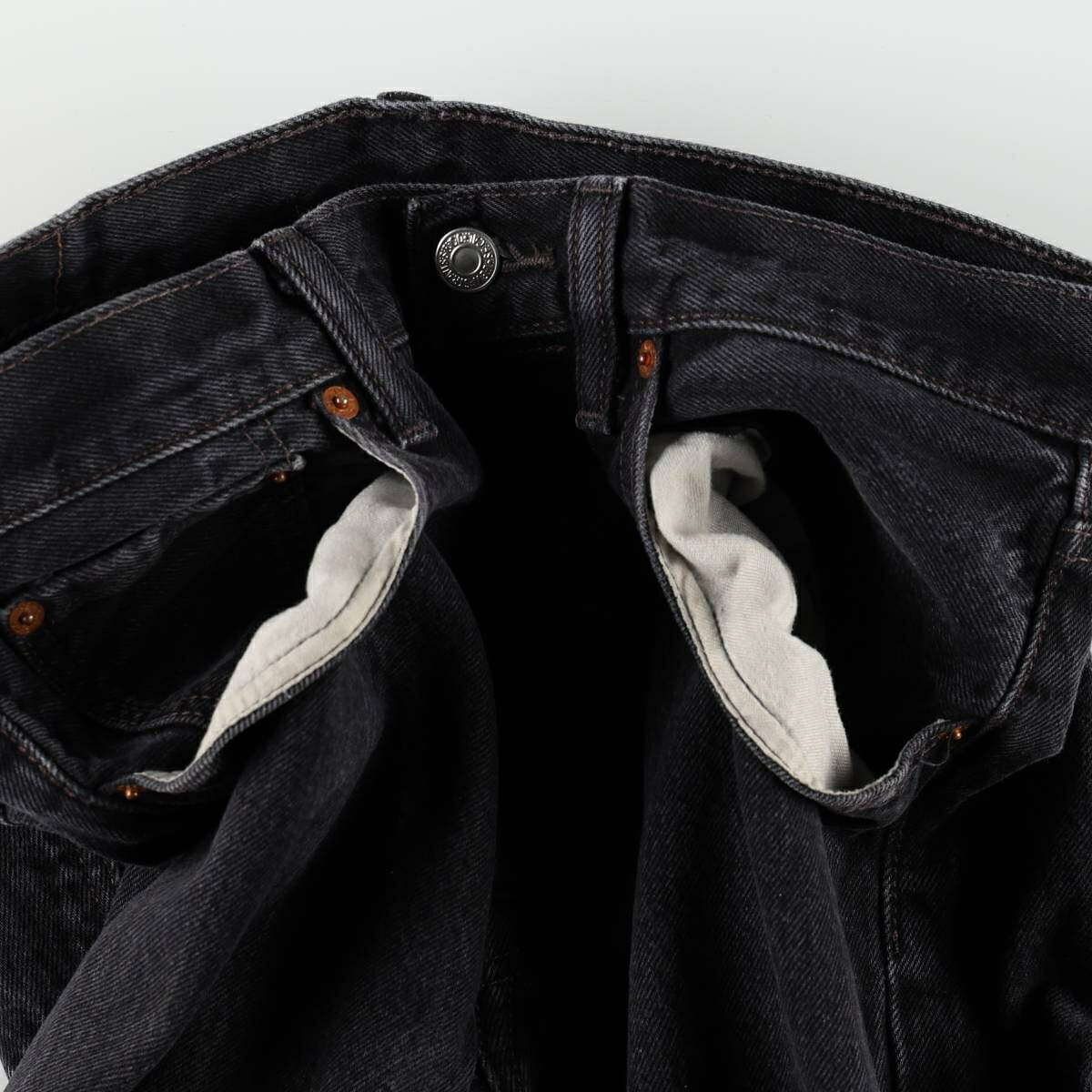 古着 リーバイス Levis 501-0660 ブラックデニム ストレートデニムパンツ メンズw32相当 /eaa668266 【中古】 【260823】