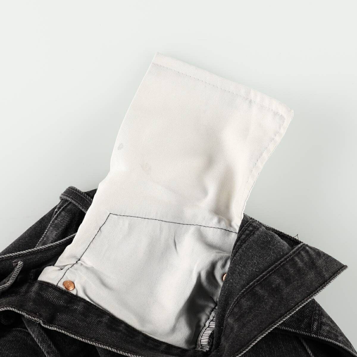 Levi's/リーバイス 501-0185 ブラックデニム ストレートデニムパンツ