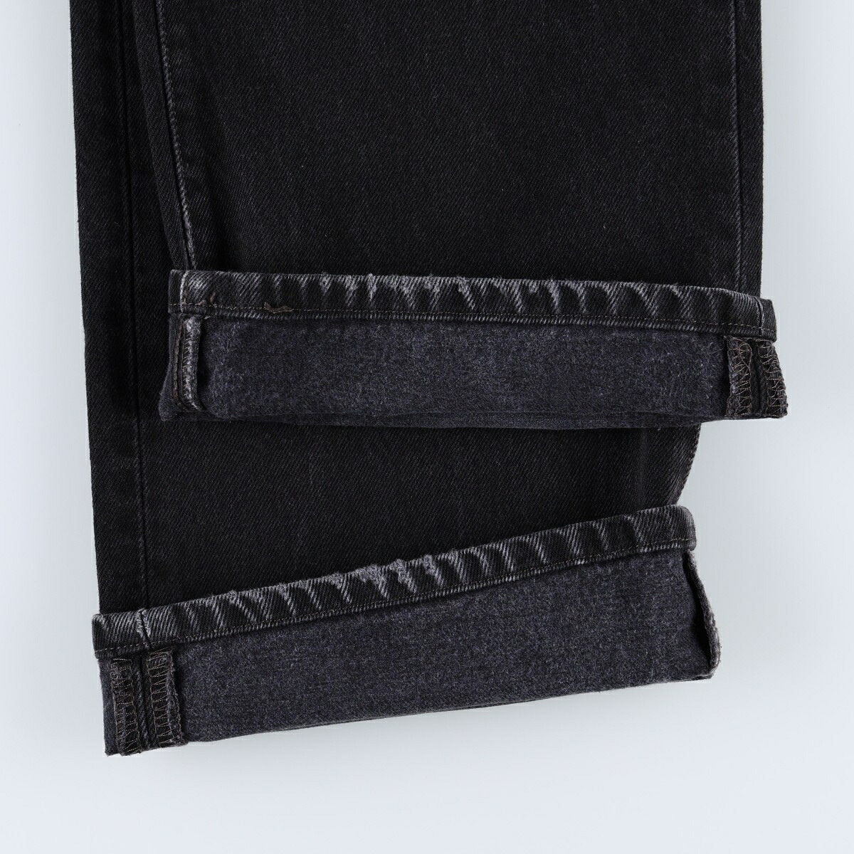 古着 リーバイス Levis リーバイス501 STRAIGHT LEG BUTTON-FLY ブラックデニム ストレートデニムパンツ メンズw36相当 /eaa668279 【中古】 【260822】
