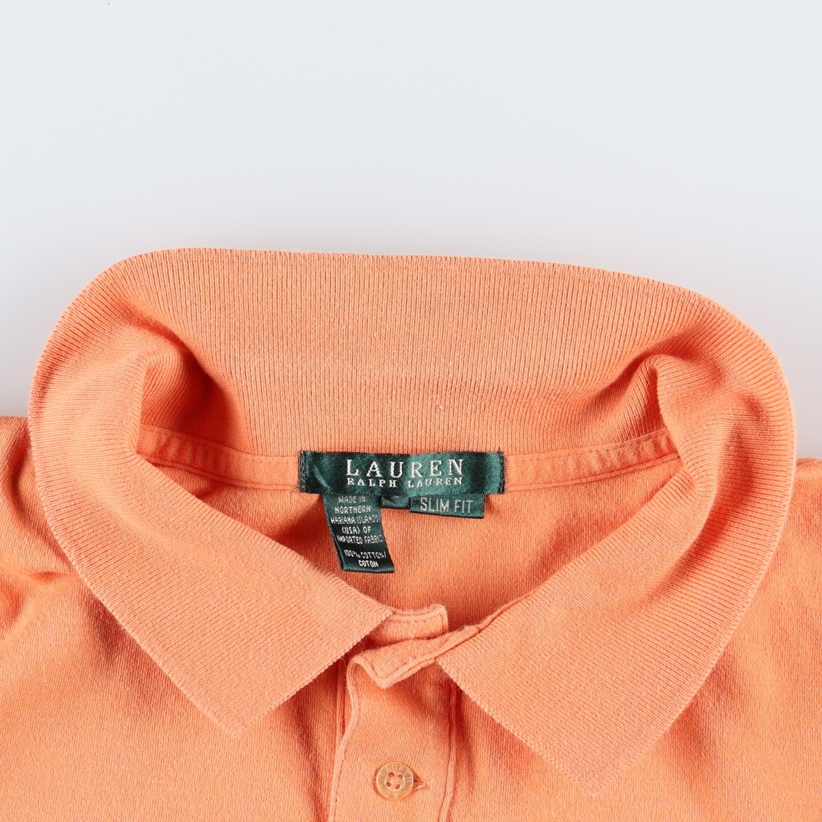 Ralph Lauren/ラルフローレン LAUREN ローレン SLIM FIT 半袖 ポロシャツ