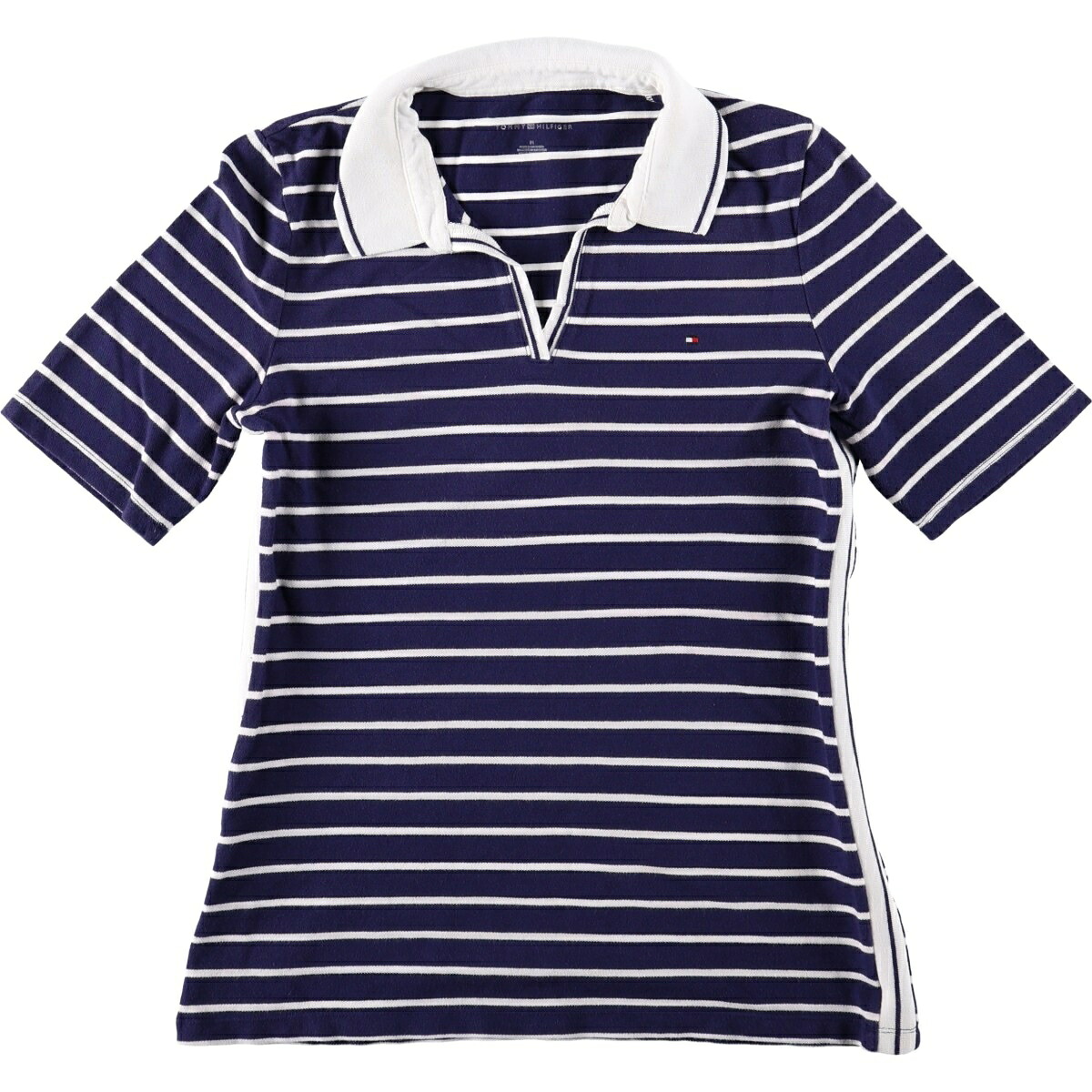 TOMMY HILFIGER/トミーヒルフィガー 半袖 ボーダー ポロシャツ