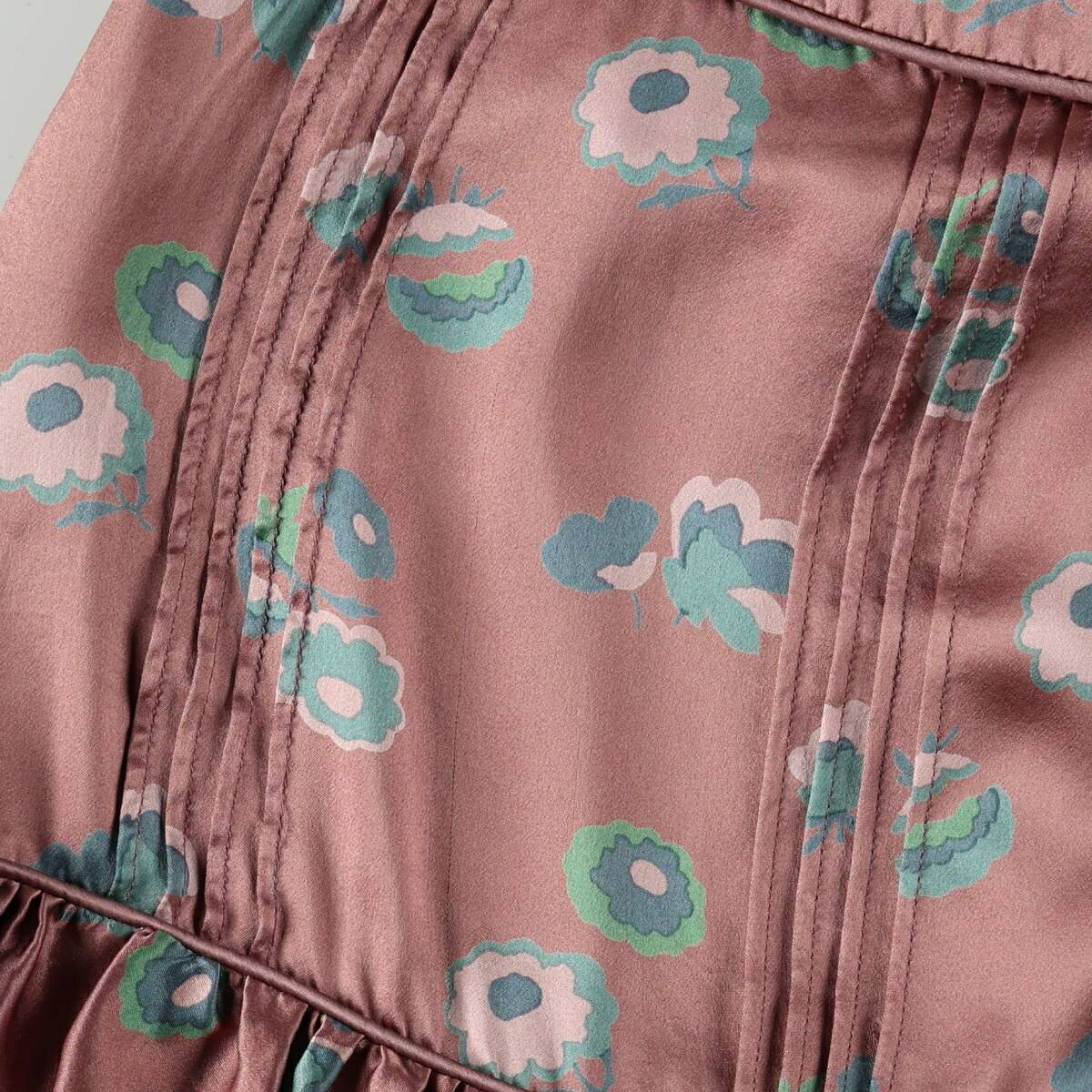 MARC JACOBS/マークジェイコブス シルク 台形 ミニスカート