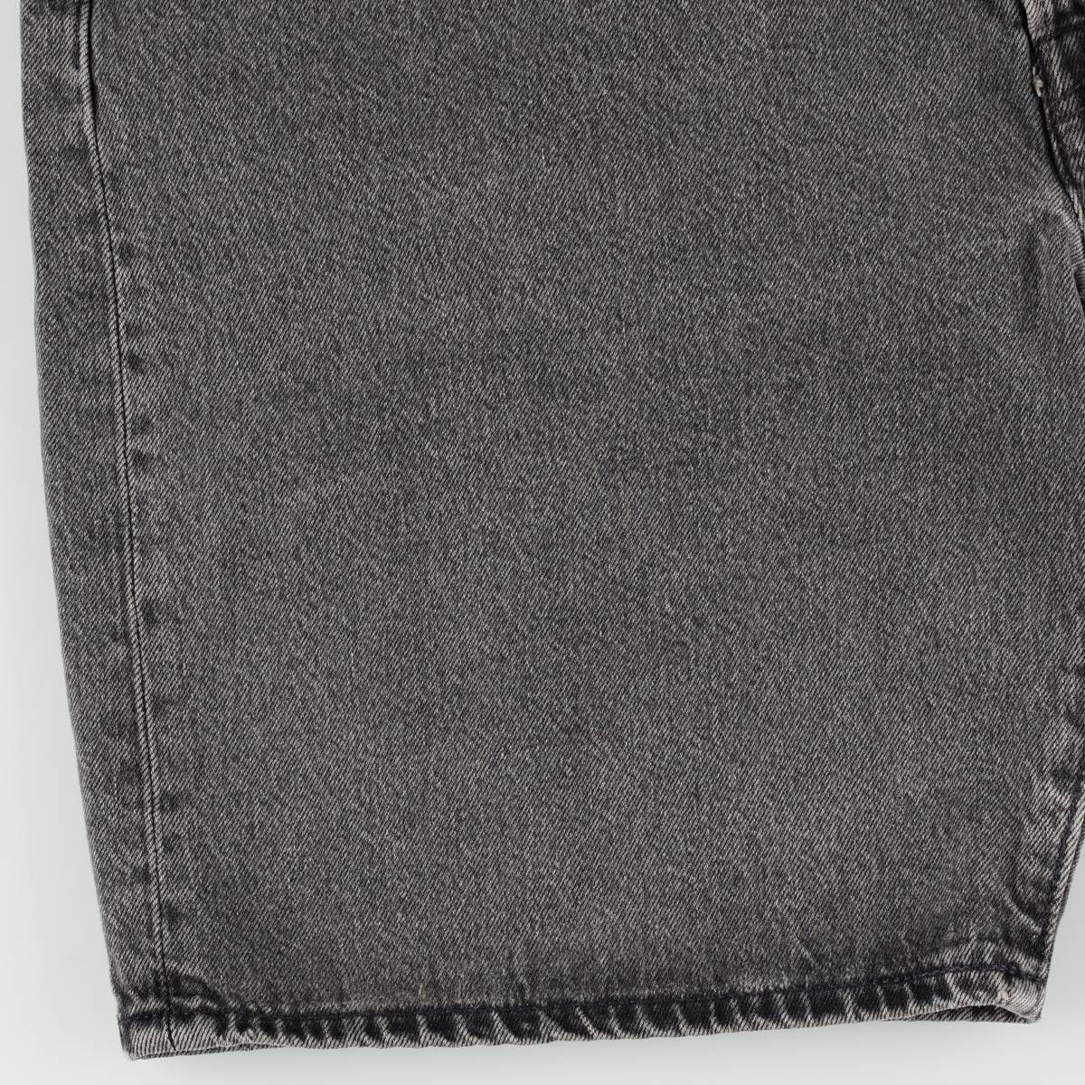Levi's/リーバイス 501 LEVIS PREMIUM ビッグE BIG E ブラックデニムショーツ ショートパンツ