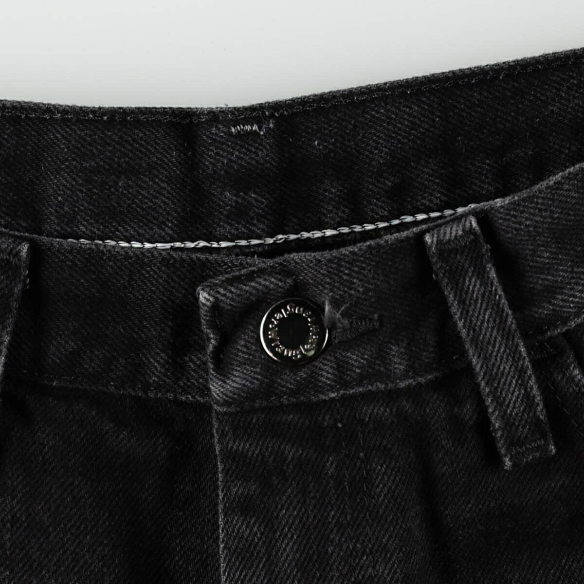 Wrangler/ラングラー ブラックデニムショーツ ショートパンツ