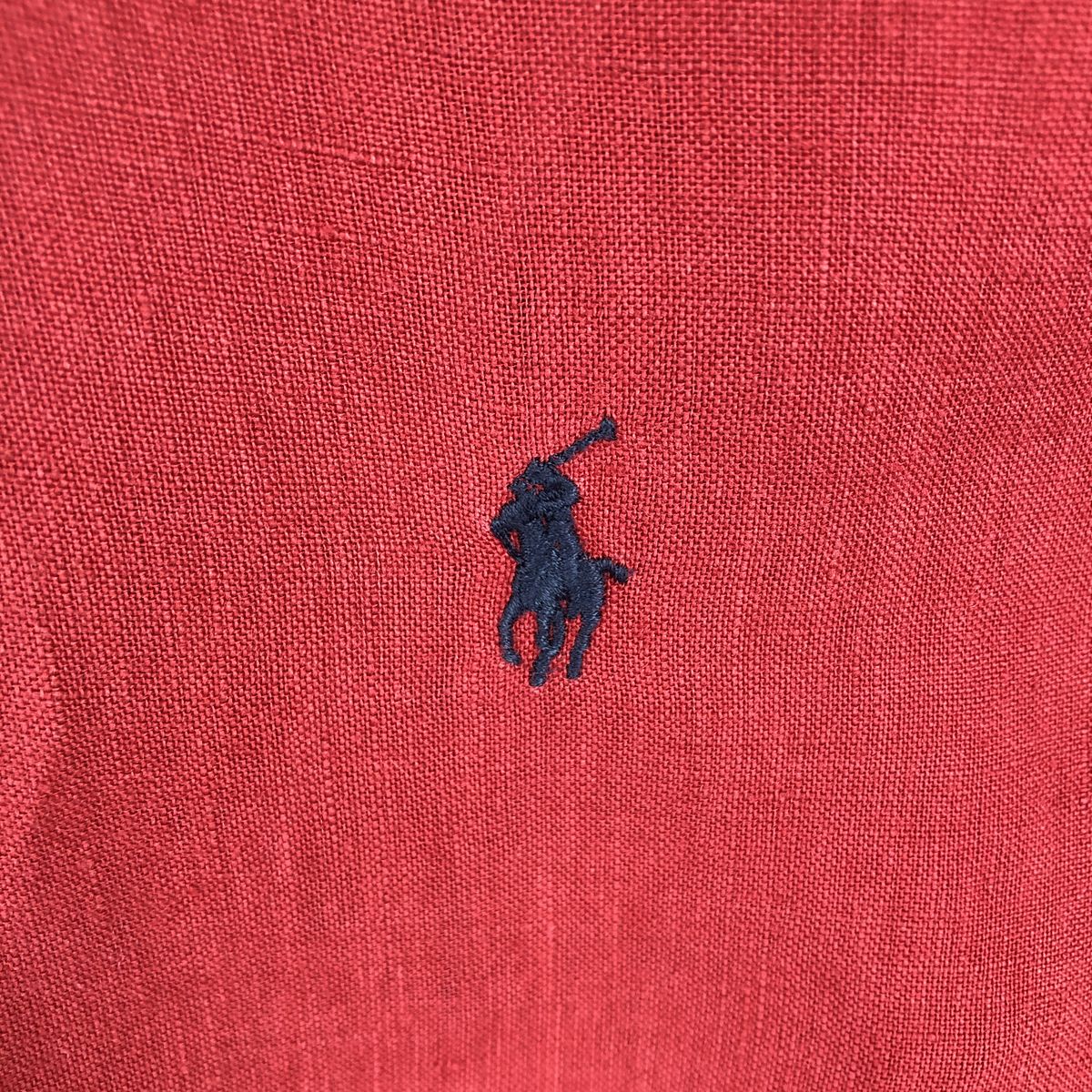 古着 ラルフローレン Ralph Lauren 長袖 リネン ボタンダウンシャツ メンズL相当 /eaa668546 【中古】 【260829】