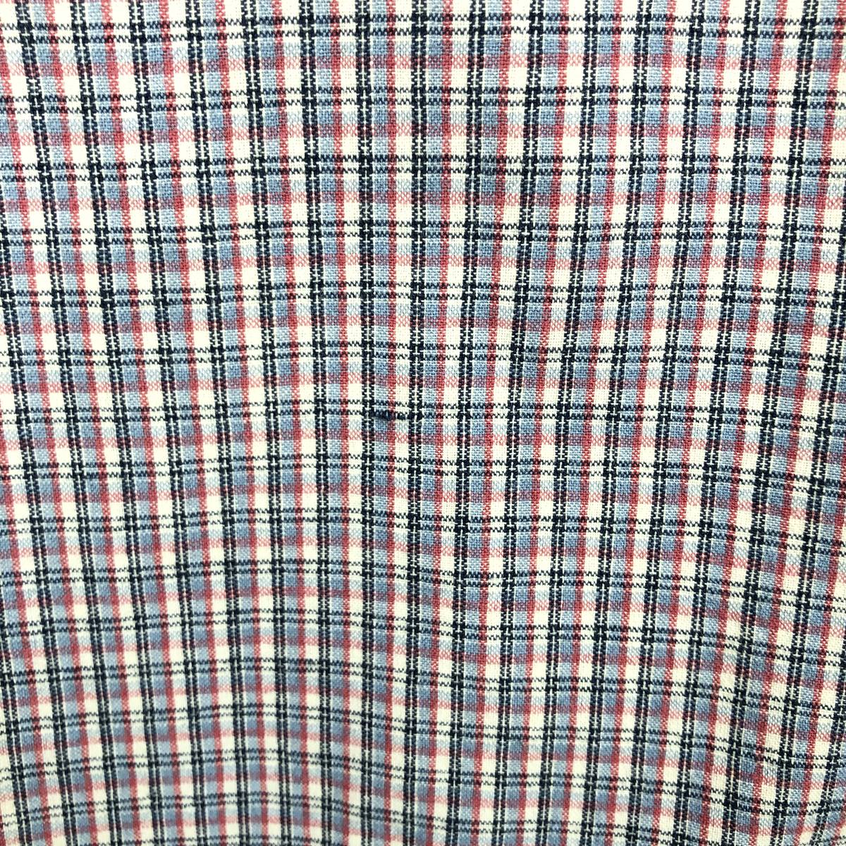 古着 00年代 ラルフローレン Ralph Lauren POLO JEANS COMPANY 半袖 ボタンダウン チェックシャツ メンズM相当 /eaa668593 【中古】 【260823】