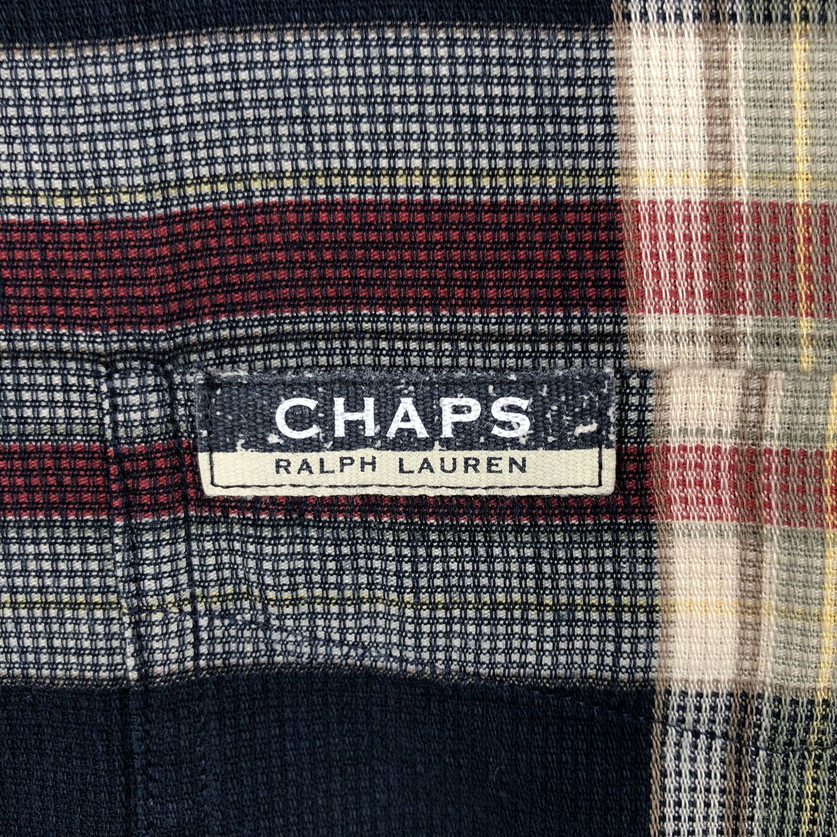古着 ラルフローレン Ralph Lauren CHAPS チャップス 半袖 ボタンダウン チェックシャツ メンズM相当 /eaa668594 【中古】 【260823】