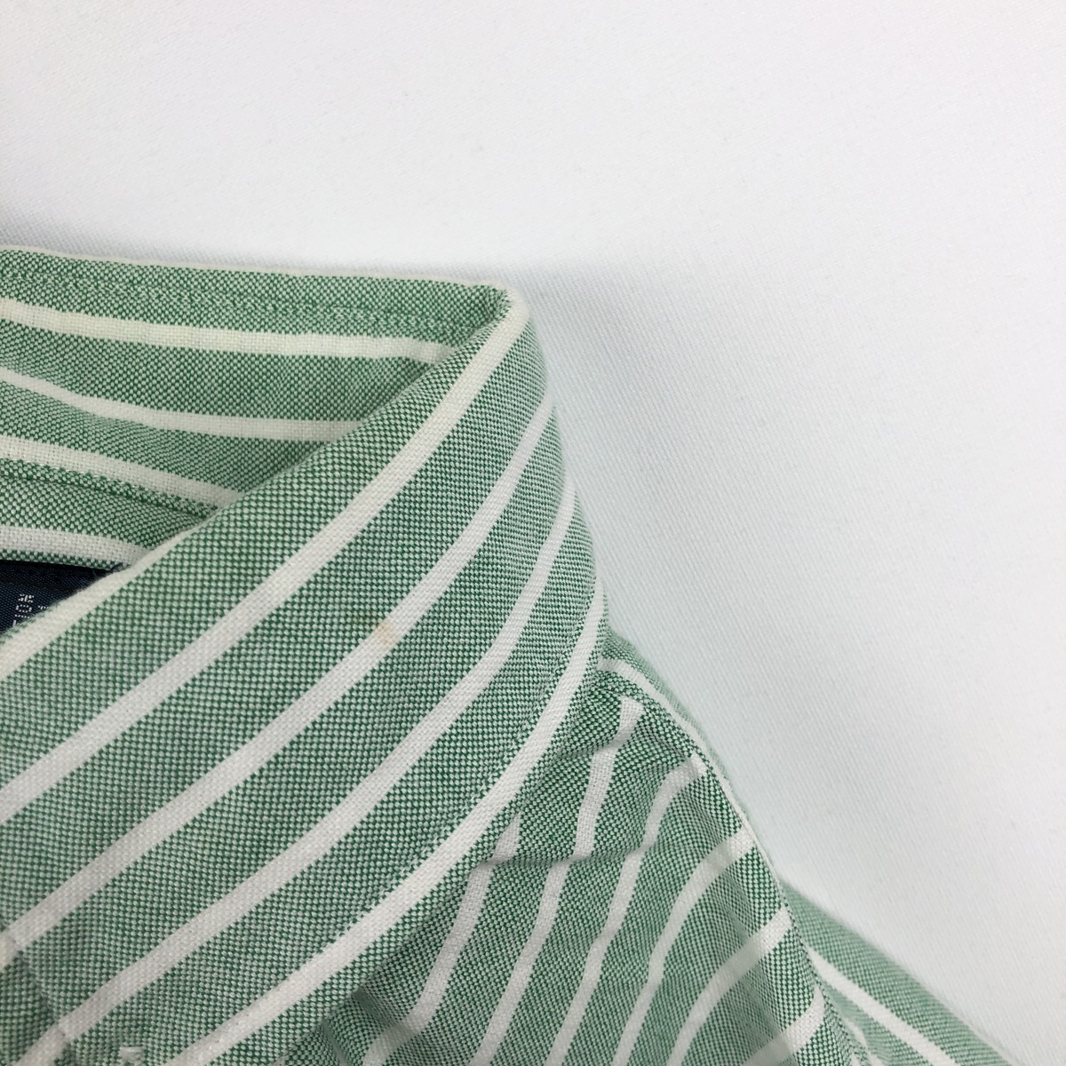古着 ラルフローレン Ralph Lauren CLASSIC FIT クラシックフィット 半袖 ボタンダウン ストライプシャツ メンズL相当 /eaa668606 【中古】 【260823】