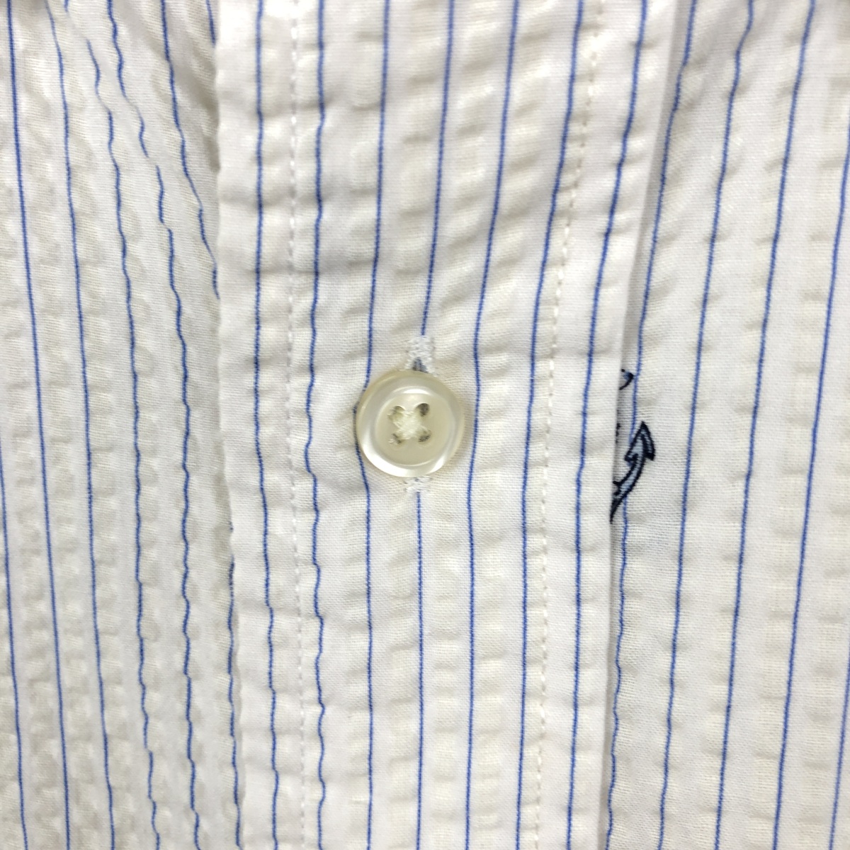 Ralph Lauren/ラルフローレン CLASSIC FIT クラシックフィット 半袖 ボタンダウン ストライプシャツ