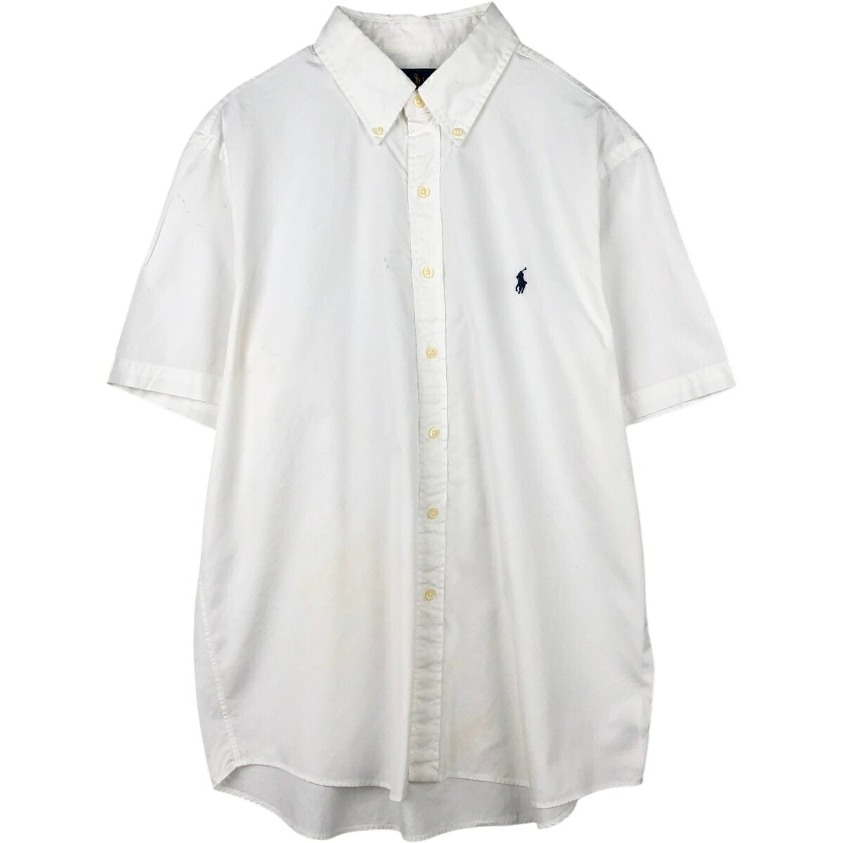 Ralph Lauren/ラルフローレン FEATHER WEIGHT TWILL 半袖 ボタンダウンシャツ