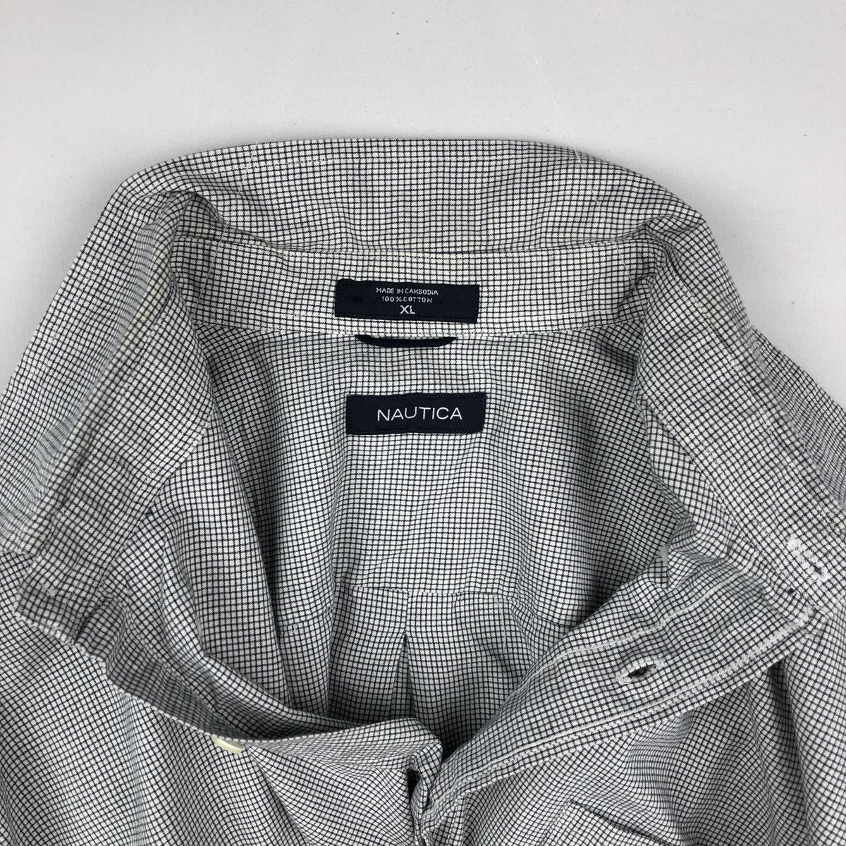 NAUTICA/ノーティカ 半袖 ボタンダウン チェックシャツ