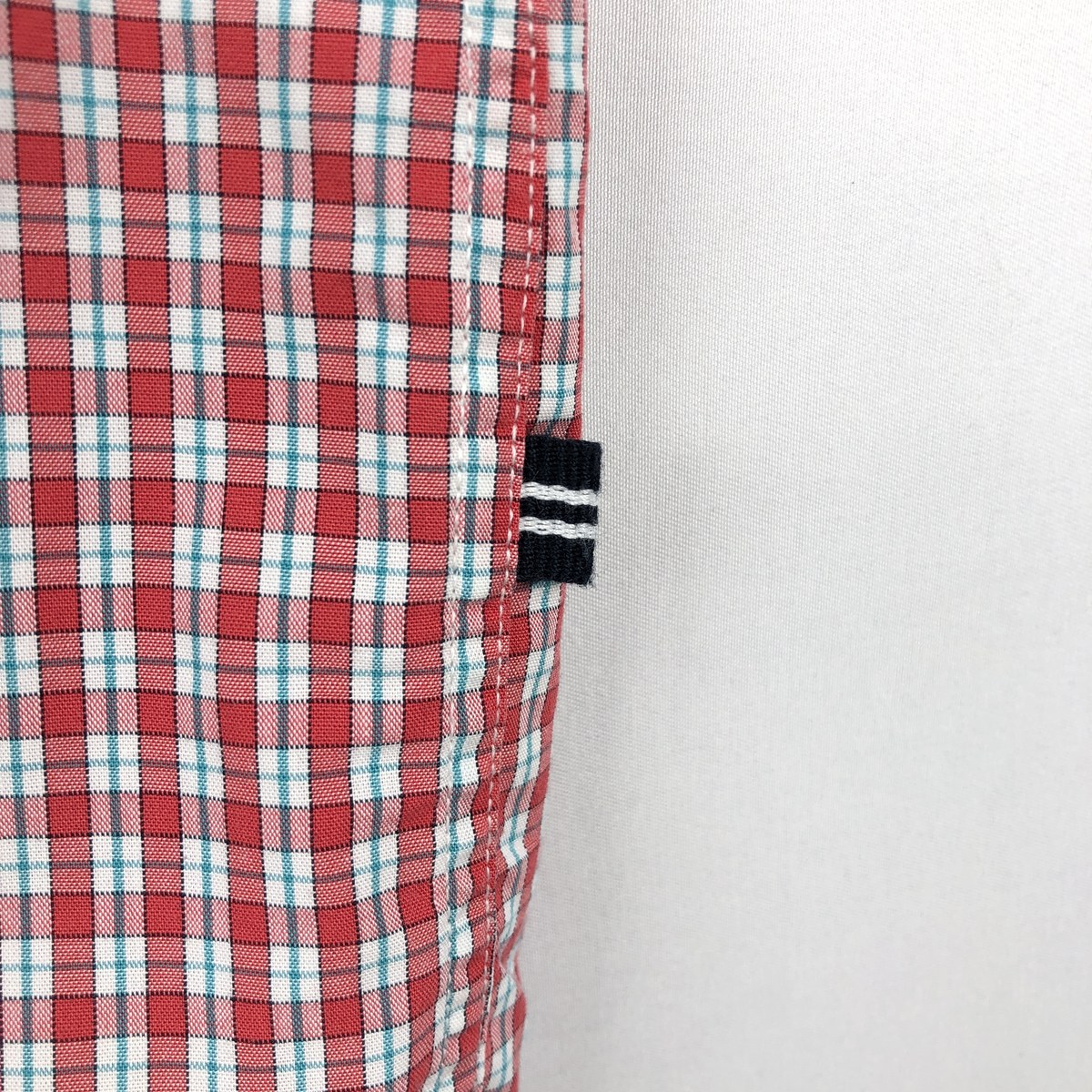 NAUTICA/ノーティカ CLASSIC FIT 半袖 ボタンダウン チェックシャツ