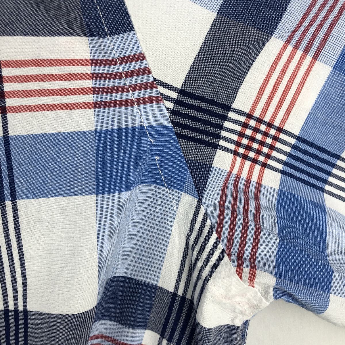 TOMMY HILFIGER/トミーヒルフィガー CLASSIC FIT 半袖 ボタンダウン チェックシャツ