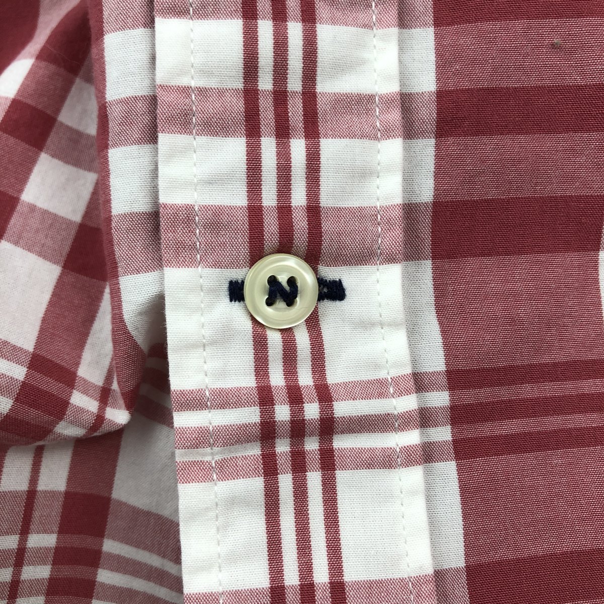 NAUTICA/ノーティカ 半袖 ボタンダウン チェックシャツ
