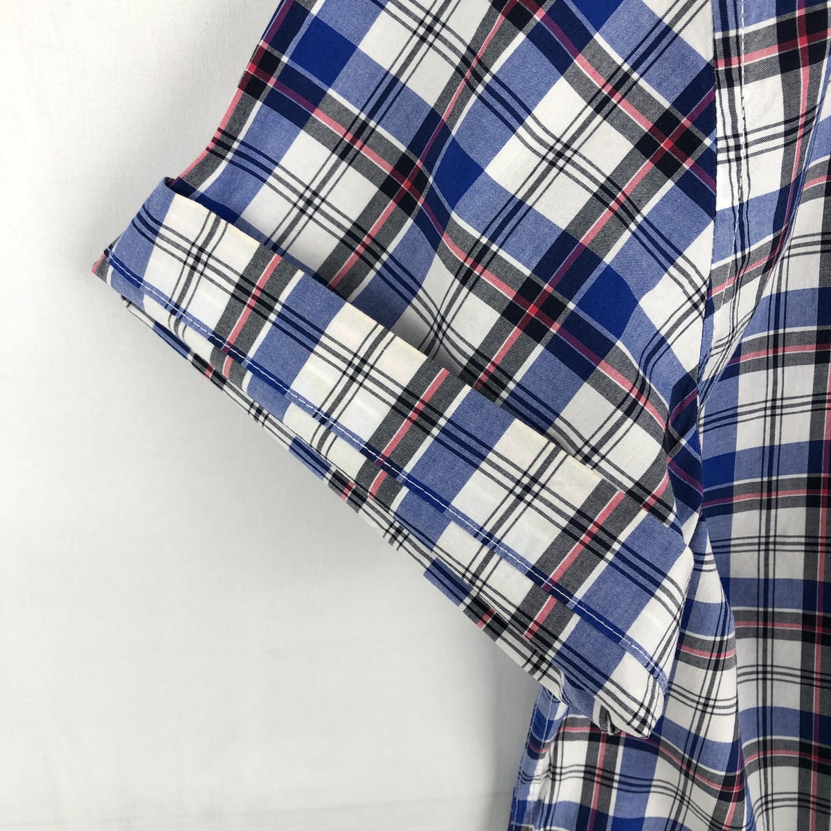 TOMMY HILFIGER/トミーヒルフィガー 半袖 ボタンダウン チェックシャツ