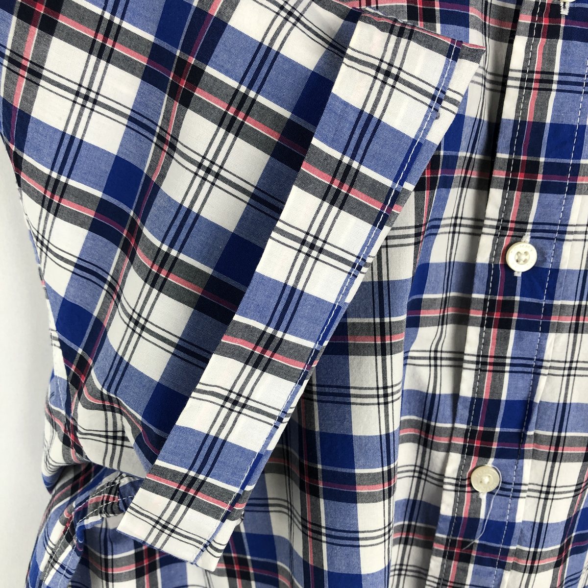 TOMMY HILFIGER/トミーヒルフィガー 半袖 ボタンダウン チェックシャツ