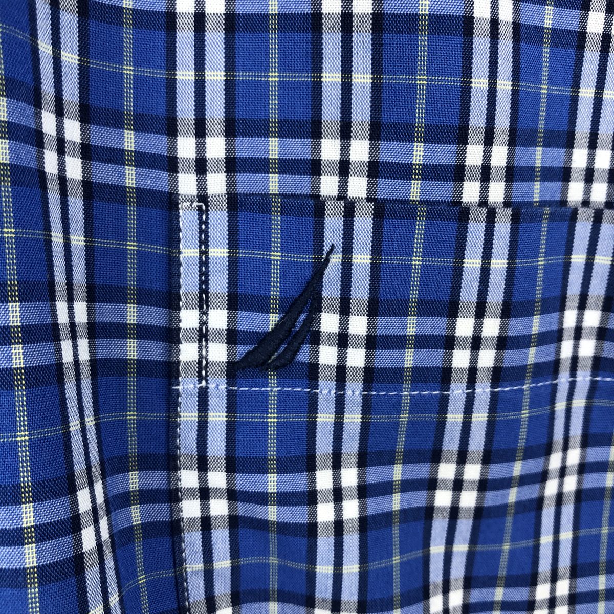 NAUTICA/ノーティカ WRINKLE RESISTANT 半袖 ボタンダウン チェックシャツ