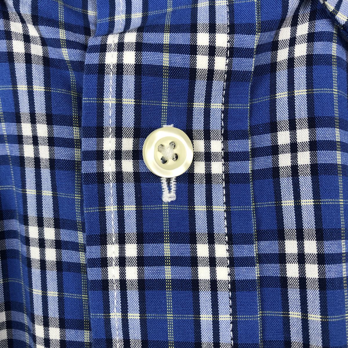 NAUTICA/ノーティカ WRINKLE RESISTANT 半袖 ボタンダウン チェックシャツ