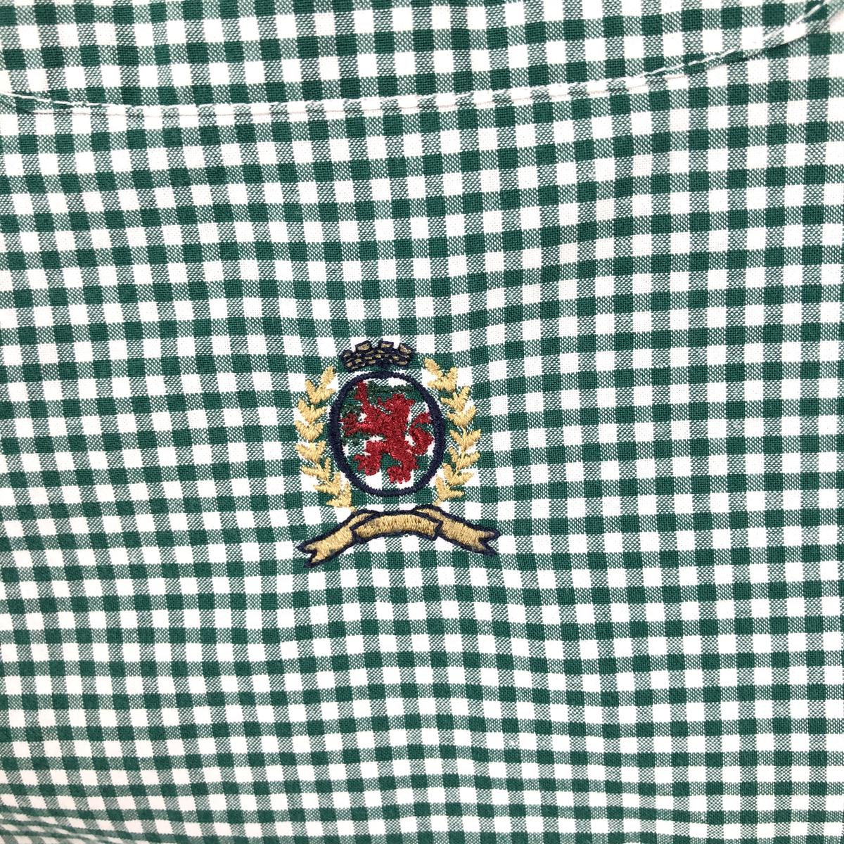TOMMY HILFIGER/トミーヒルフィガー 半袖 ボタンダウン チェックシャツ